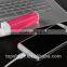 New design power bank 2600mah, portable powerbank, mobile phone charger
