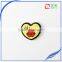 New Fashion Cute Acrylic Brooches Pins Set Jewelry Accessories Cartoon Heart Pin