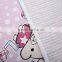Pretty Pig Printed 100% Knitted Cotton Kids Summer Quilt Pink