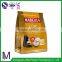 Promotion sides sealing plastic bag mylar packaging bags stand up pouches
