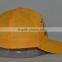 Guangzhou professional custom 100% polyester fibre yellow hat factory Famous auto brand baseball cap