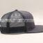 High Quality Distressed Blank Flat Bill Trucker Cap For Sales Hat Trucker