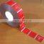 red and white caution tape,glow in the dark tape red