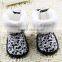 Mickey soft cotton fabric girls boots Autumn&Winter Season baby boots shoes for 0-1 years