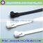 UV Protect Black Nylon Zip Ties Fire-proof UL94 Releasable Cable Tie