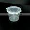 Plastic soy sauce container clear cup with lip 1oz, 2 oz,