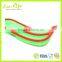 3-compartment 600+250+250ML 100% Pure Silicone color frame Collapsibe Lunch Box , Food Fruit Container