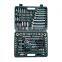 HomCom 137 Piece Mechanic's Socket and Ratchet Wrench Tool Kit Set