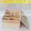 Fashional and cheaper pine wooden wine box