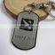 New Dota 2 Stainless Steel Keychain Silver Online PC Game Custom Keychain Metal Keychain