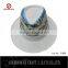New arrival Printed Paper Fedora hat