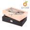 Leather Box 8 Slots For Eyeglass Sunglass Glasses Display Case Storage Organizer Collector