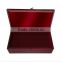 Chinese factories wholesale custom high-grade wooden gift boxes, deep red storage box