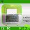 Top and hot selling standing clocks And ABS station weather alarm clock