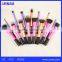 New products cute personalized makeup brush set children hair brush set wholesale