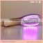 Adjustable vibrating hair regrowth remedies for hair fall massage comb