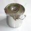 100Liter Durable 316 Stainless Steel Material Milk Transporter Tank for Sheep Milking Machine