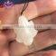 traditional jade stone gift crafts pendent flower shape