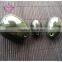 very green top quality nephrite jade egg set yoni eggs
