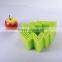 FDA Plastic Cookie Molds in Green Color