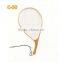 Curve handle wooden fly fishing landing net, fishing equipments