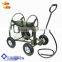 4 wheel steel water hose storage reel