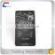Good qualitity customized etched and filling color matte black metal card
