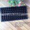 Custom Strong Quality Black Shining PS Plastic Flower Seed Starting Trays 98 Cell 530*280*55mm
