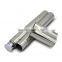 Stainless steel cigar tubes hip flask 2 oz