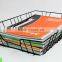 Hangzhou Supplier New Stlye Office Metal Wire File Tray/Document Tray/Wire Basket Holder