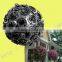 Plastic ball flower pot / big plastic christmas ball