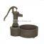 TRADE ASSURANCE ORNAMENTAL CAST IRON VINTAGE STYLE WATER PUMP GARDEN FEATURE