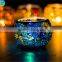 Handmade mosaic candle holder
