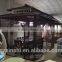 Outdoor rattan gazebo parts used gazebo for sale