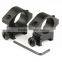 Tactical 1"inch 25.4mm Ring QD Laser Gun Rifle Scope Flashlight Mount