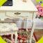 2017 New design wooden bedroom vanity furniture high quality solid wooden youth bedroom vanity furniture W08G192