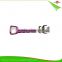 ZY-B11553 perfect functional 2in1 bottle opener with pp handle