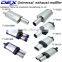 auto universal stainless ss304 exhaust muffler