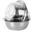 Metal Powder coated colander 3pieces in a set stainless steel fruit wash basket