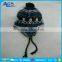 Skeleton design winter beanies custom made with your logo