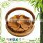100% Natural bamboo wooden fruit basket