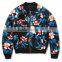 Custom Sublimated Man Woman Winter Casual Jackets, Bomber Jackets Wholesale