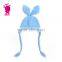 Hot sale lovely rabbit baby wool hats, Color matching hats