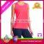 High quality fitness wholesale plain white stripe sport tank top