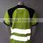 EN20471 100%polyester birdeye hi vis generic tape worker protective t-shirt