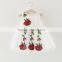 Modern Summer Lace Flower Baby Girl Birthday Vest Dress