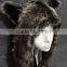 Europe and the United States fashion hat scarf gloves one animal hat imitation fur hat plush cartoon cap red wolf