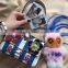 High quality fashion colorfur mink fur custom keychain