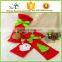 christmas decorative christmas santa claus wine bottle covers, decorative wine bottle cover