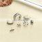 7pcs/set Bohemian Retro Owl Leaf Suit Cuff Stud Earrings Earring Set